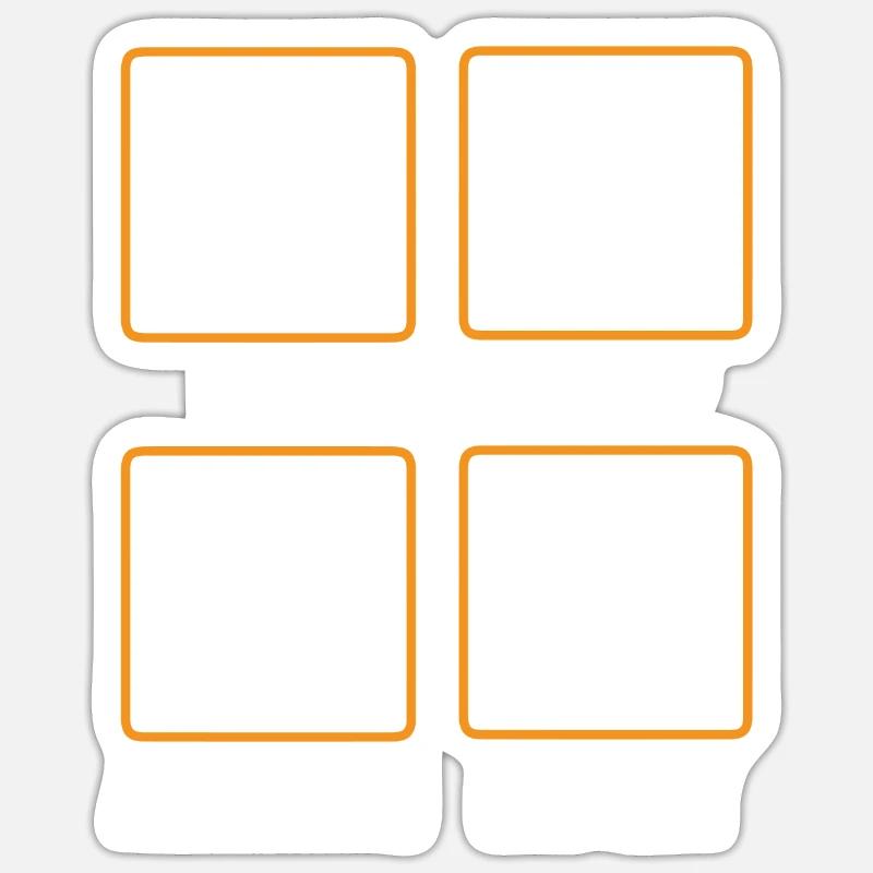 3d Animator Animate Key Frames Rendering Animation - Sticker size S (10 x 10 cm) - white matte