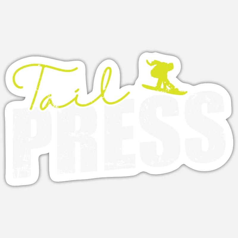 Tail Press Snowboard Sticker Größe S (10 x 10 cm)