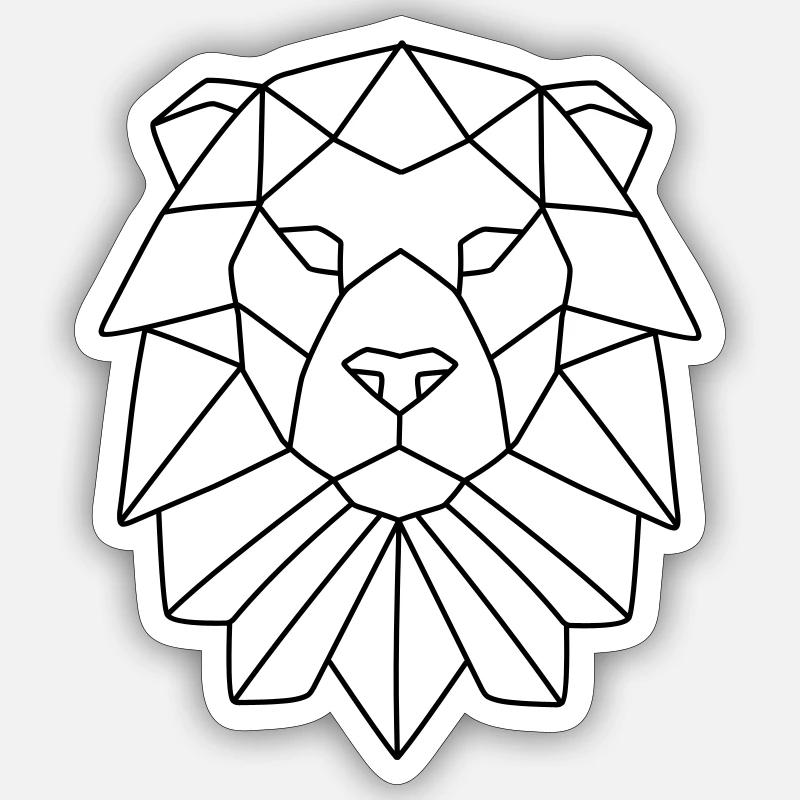 Leon Sticker size S (10 x 10 cm)