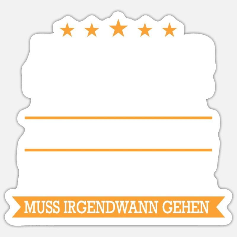 Sticker Größe S (10 x 10 cm) - 