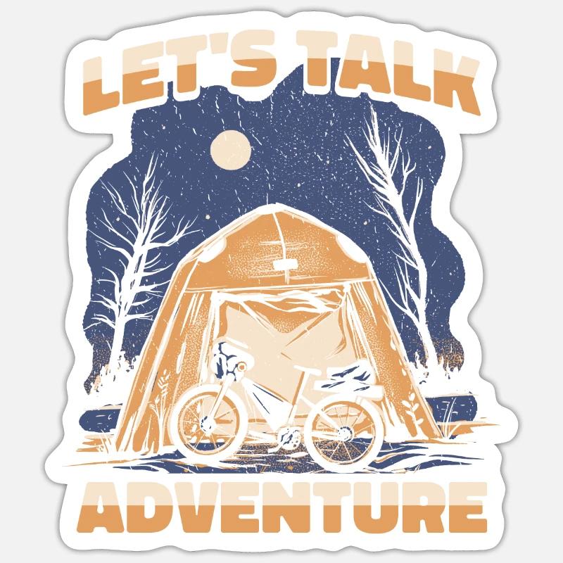 Scout - Sticker size S (10 x 10 cm) - white matte