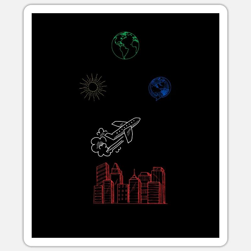 Sticker Größe S (10 x 10 cm) - 