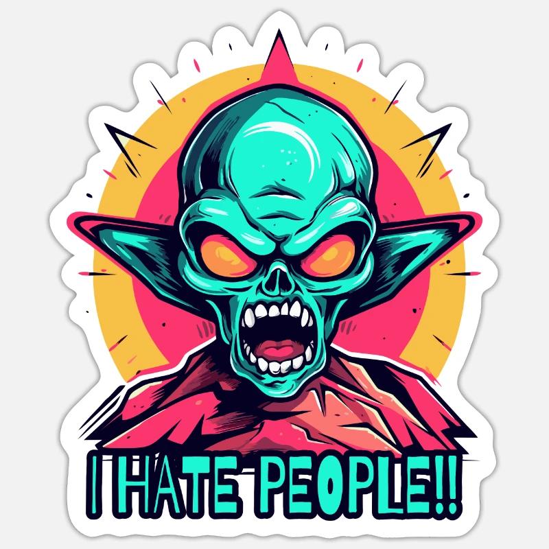 Sticker taille S (10 x 10 cm) - 