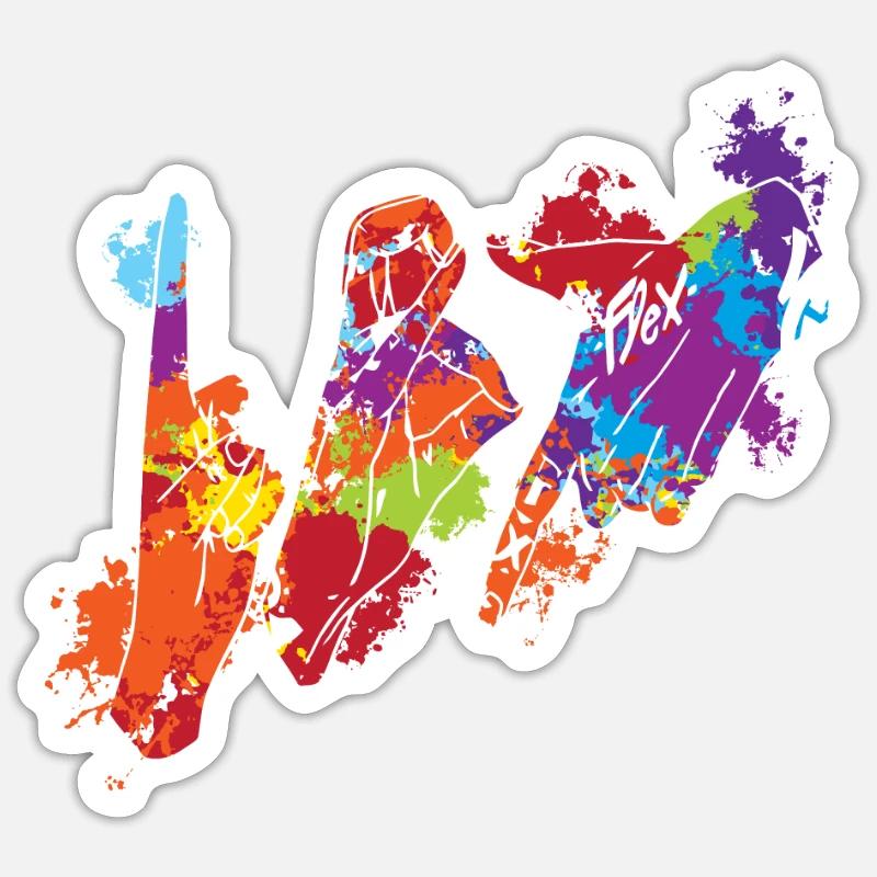Sticker Größe S (10 x 10 cm) - 