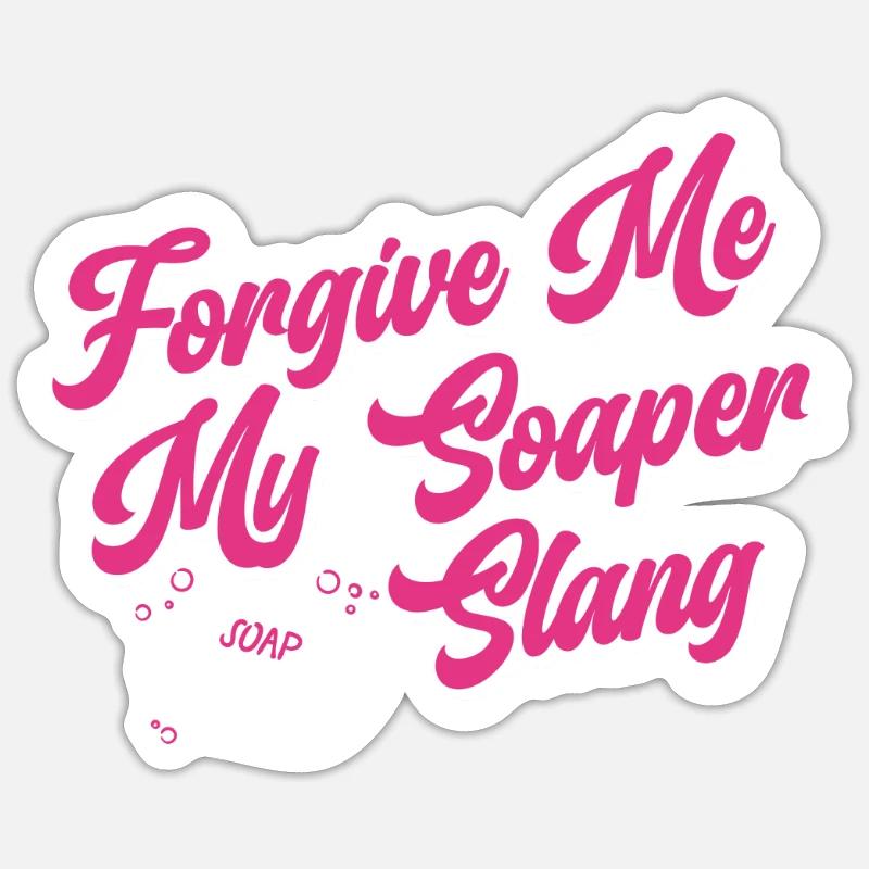 soap soap making soap maker soap boiler Sticker size S (10 x 10 cm)