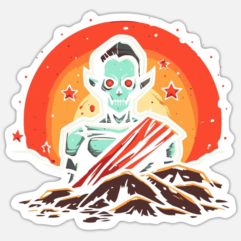 Sticker Größe S (10 x 10 cm) - 