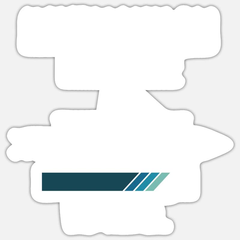 Kaufmann im E-Commerce Ausbildung Beruf Geschenk - Sticker Größe S (10 x 10 cm) - Mattweiß
