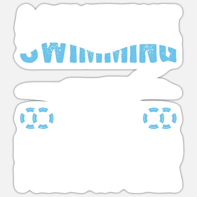 Swimming Float Sticker size S (10 x 10 cm)