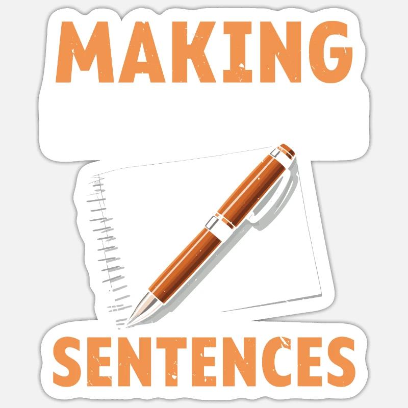 Proofreading Job Spelling Grammar Proofreader Sticker size S (10 x 10 cm)