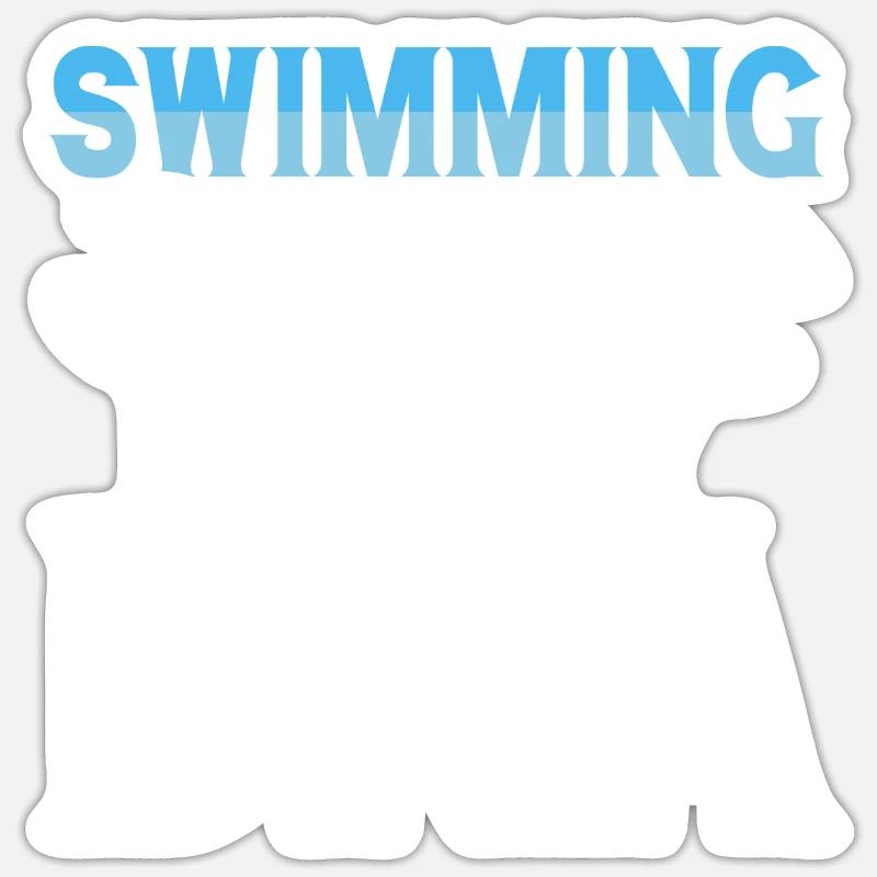 Swimming Float Sticker size S (10 x 10 cm)