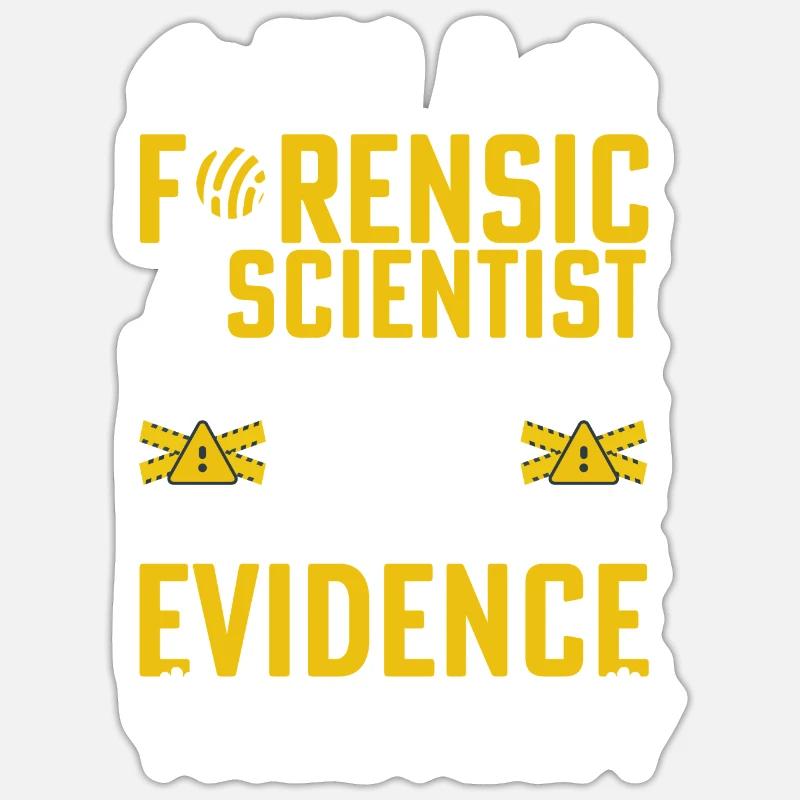 Funny science - Sticker size S (10 x 10 cm) - white matte