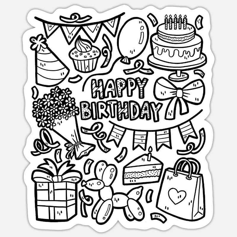 Sticker taille S (10 x 10 cm) - 
