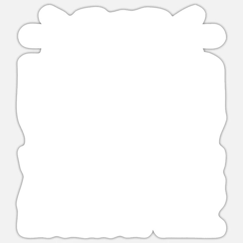 Deinen Körper zu hassen wird dich nie so weit brin Sticker Größe S (10 x 10 cm)