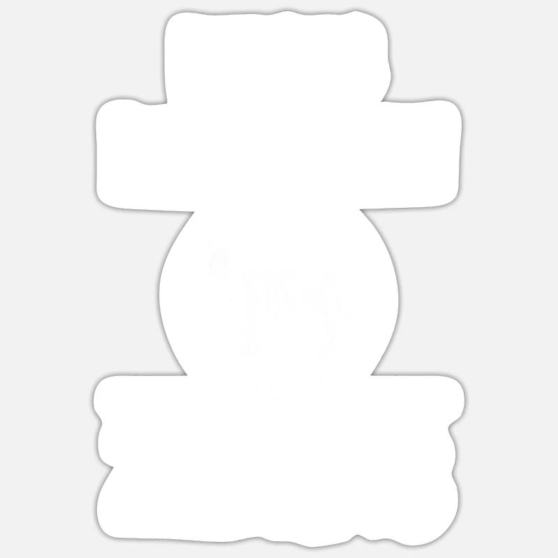 Zebra Sticker Größe S (10 x 10 cm)