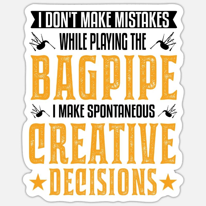 Cornemuse : des choix créatifs Sticker taille S (10 x 10 cm)