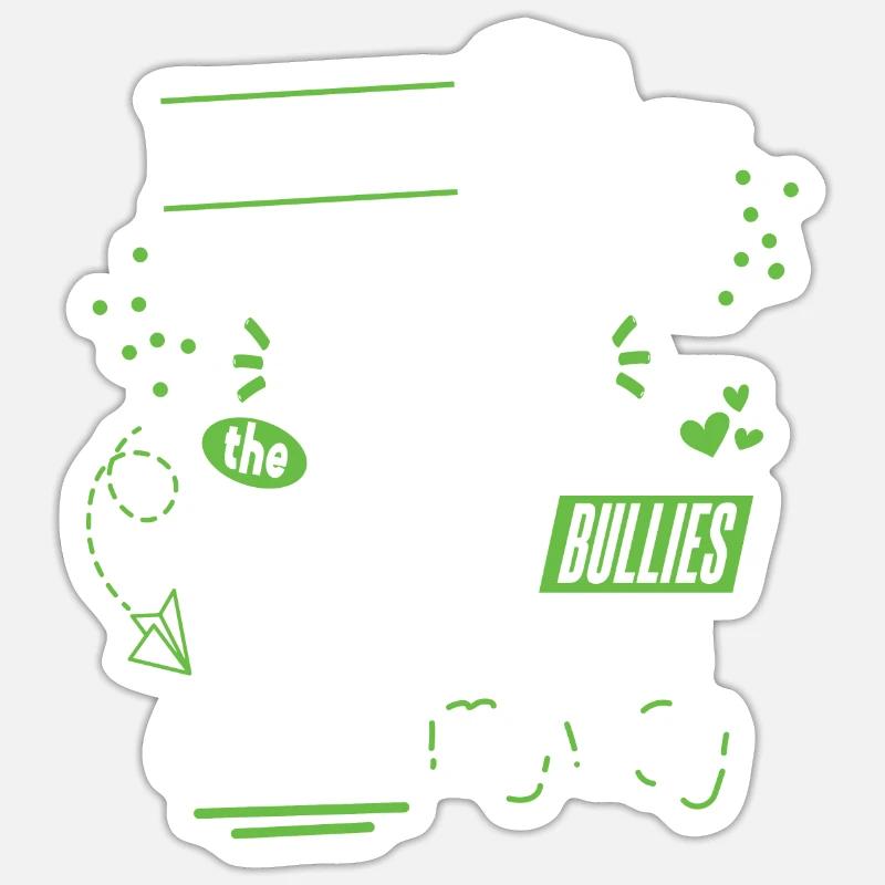 Clumsy - Sticker size S (10 x 10 cm) - white matte