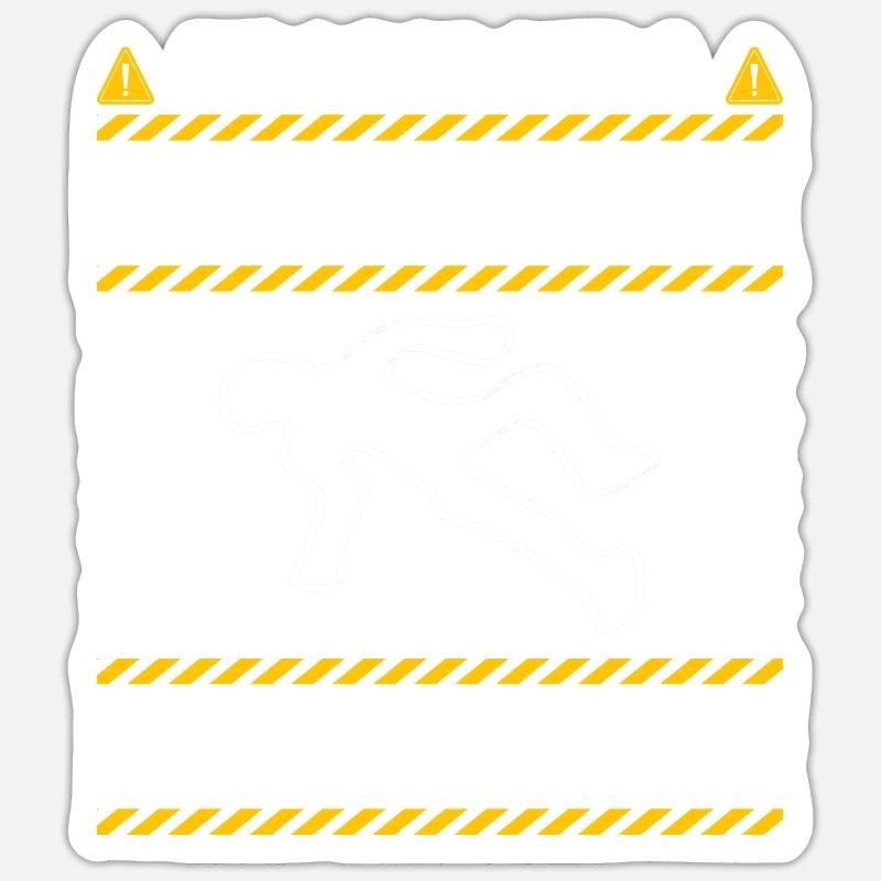 Funny science Sticker size S (10 x 10 cm)