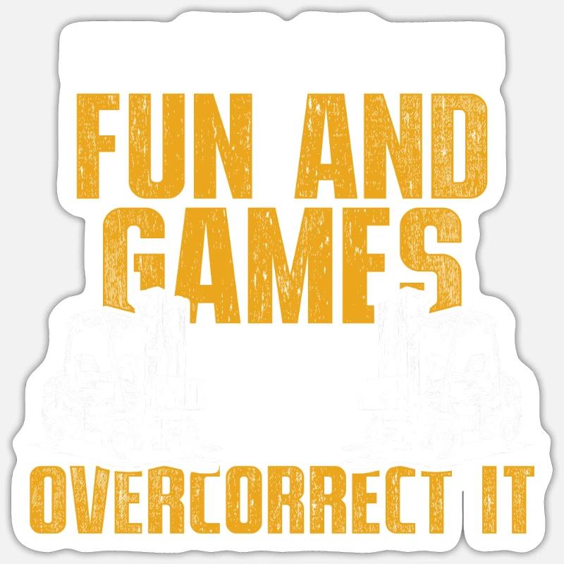 Gabelstaplerfahrer Staplerfahrer Sticker Größe S (10 x 10 cm)