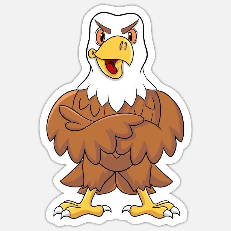 Eagle Sticker size S (10 x 10 cm)