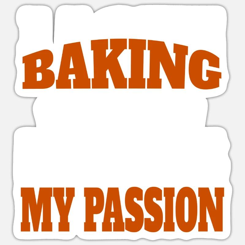 Confectionery, baking, baking, bakery, confectioner Sticker size S (10 x 10 cm)
