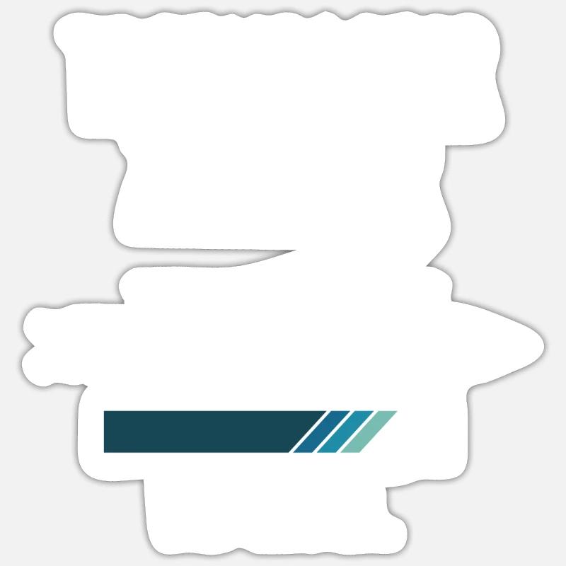 Technischer Zeichner Ausbildung Beruf Geschenk Sticker Größe S (10 x 10 cm)