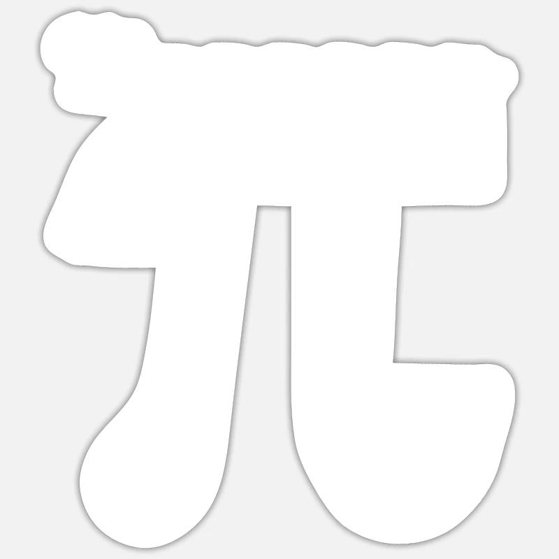 Mmmm Pi Day Mignon Math 3.14 Sciences Mathématiques Sticker taille S (10 x 10 cm)