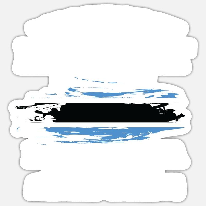 Botswana Sticker size S (10 x 10 cm)