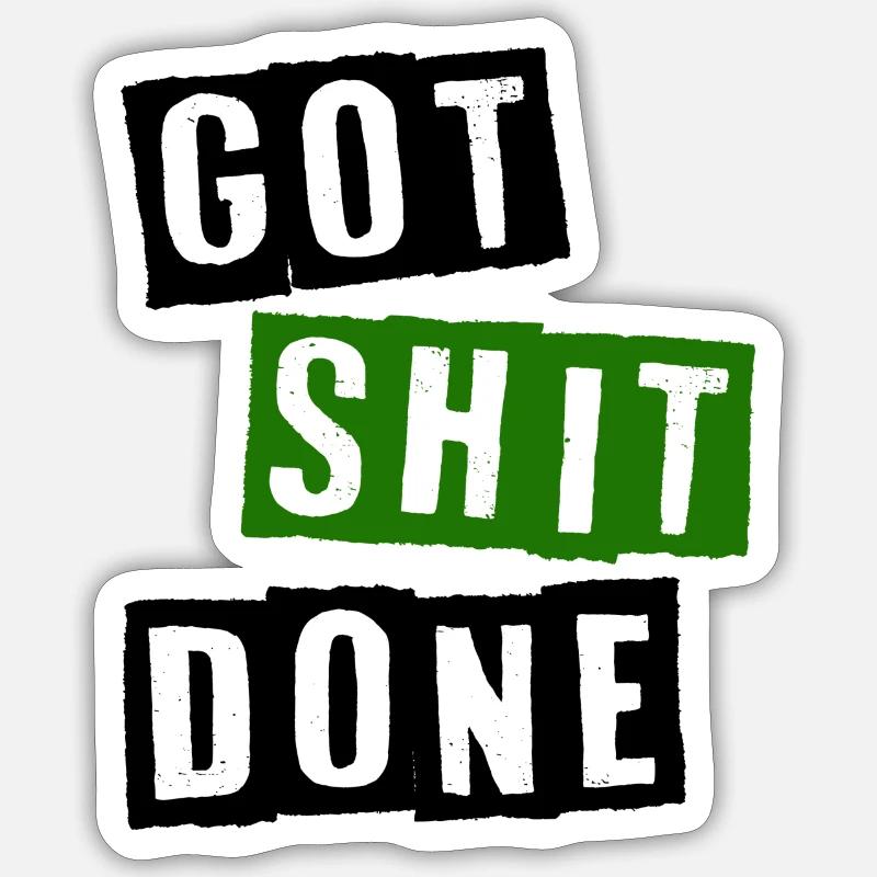 Sticker Größe S (10 x 10 cm) - 