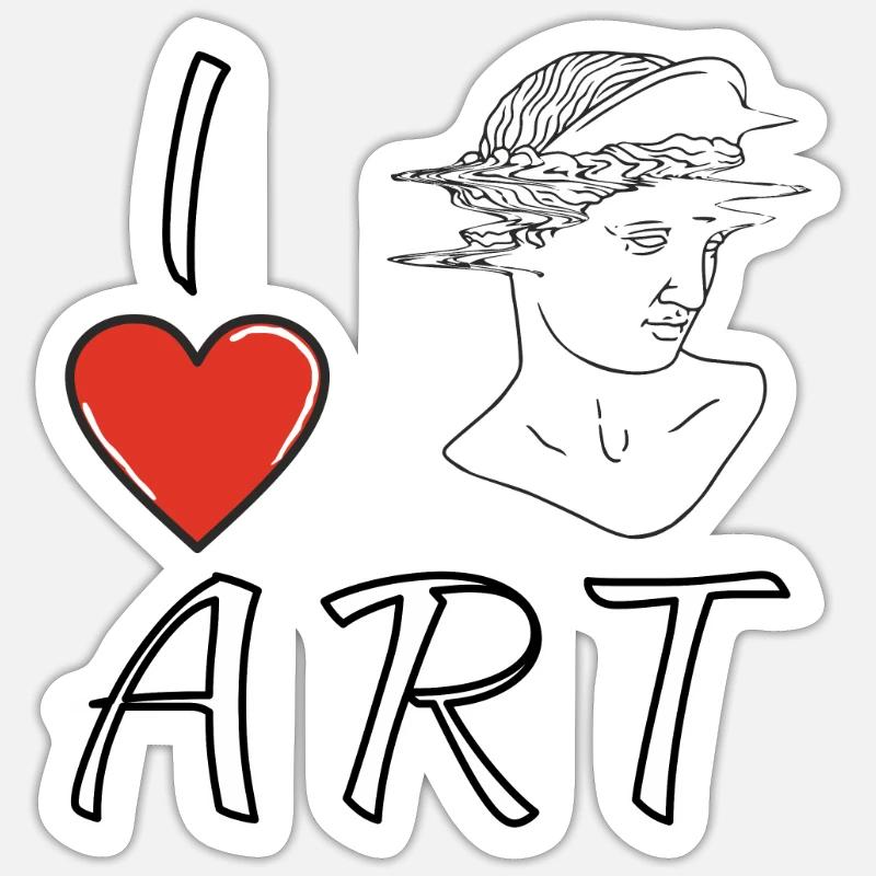Sticker taille S (10 x 10 cm) -