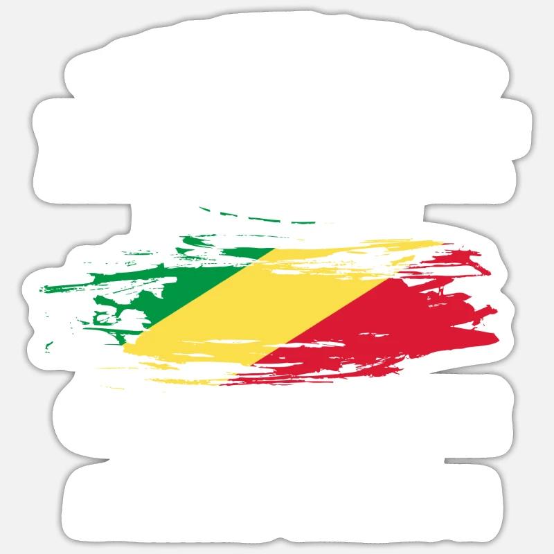 Kongo Sticker Größe S (10 x 10 cm)
