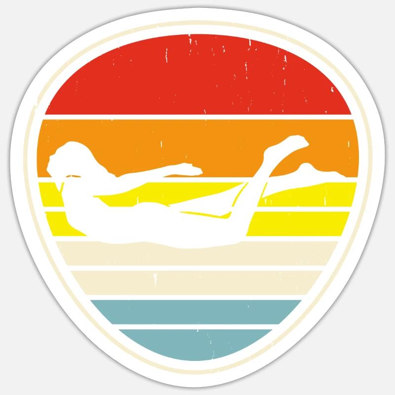 Swimming Float Sticker size S (10 x 10 cm)