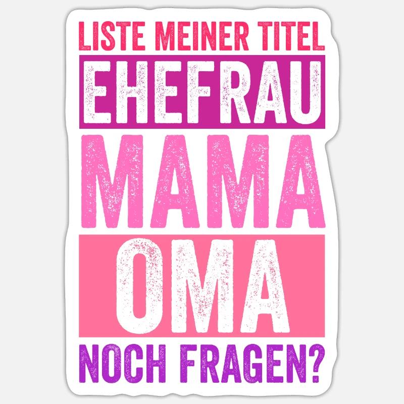 Sticker Größe S (10 x 10 cm) - 