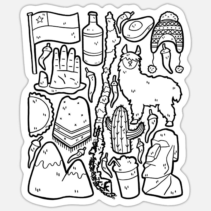 Sticker taille S (10 x 10 cm) - 