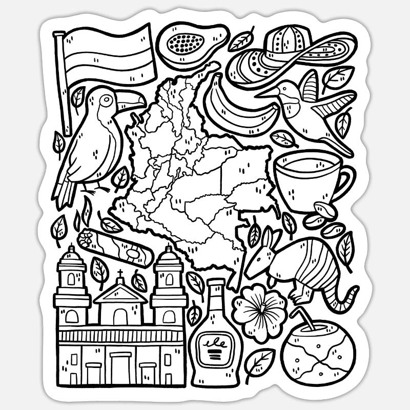 Sticker Größe S (10 x 10 cm) -