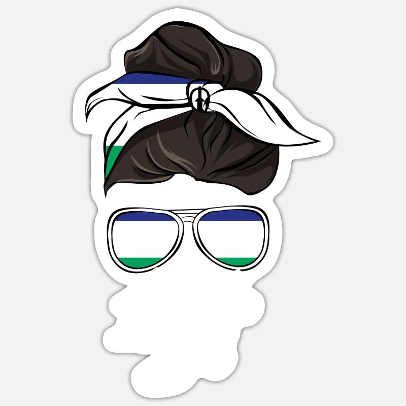 Lesotho Sticker size S (10 x 10 cm)