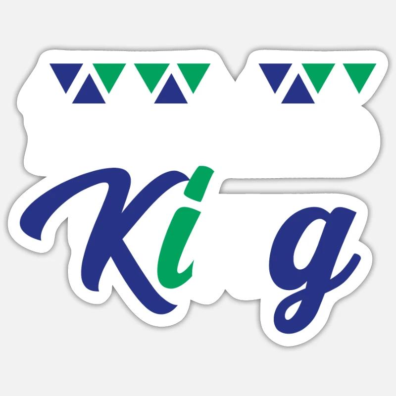 Lesotho - Sticker size S (10 x 10 cm) - white matte