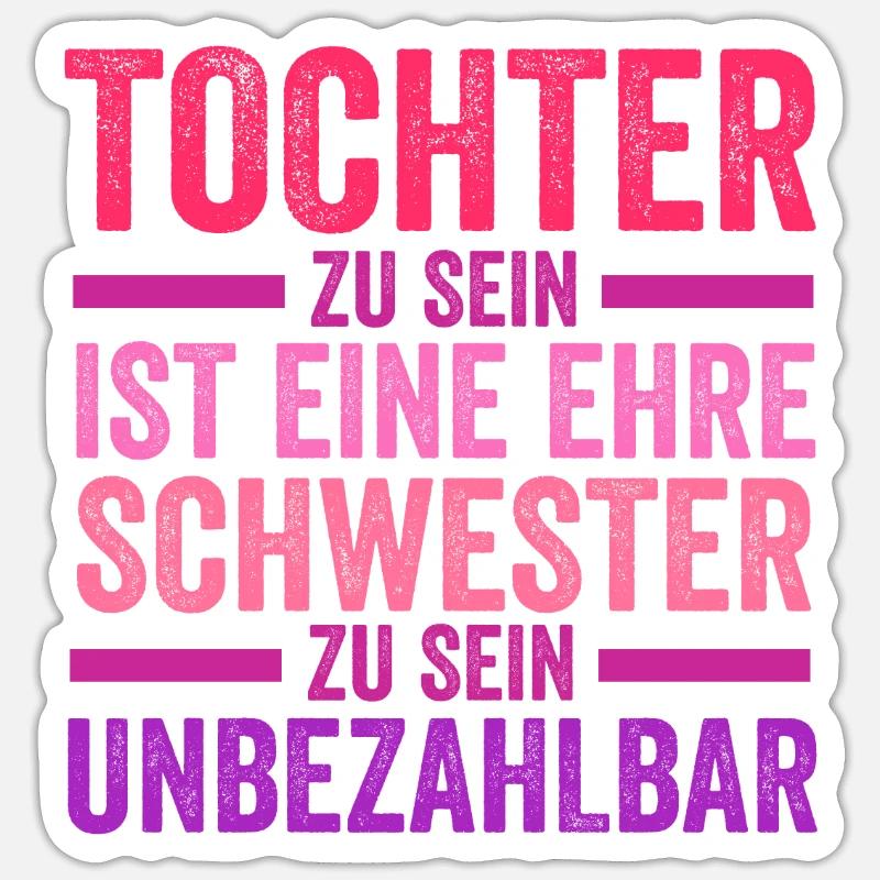 Sticker Größe S (10 x 10 cm) - 