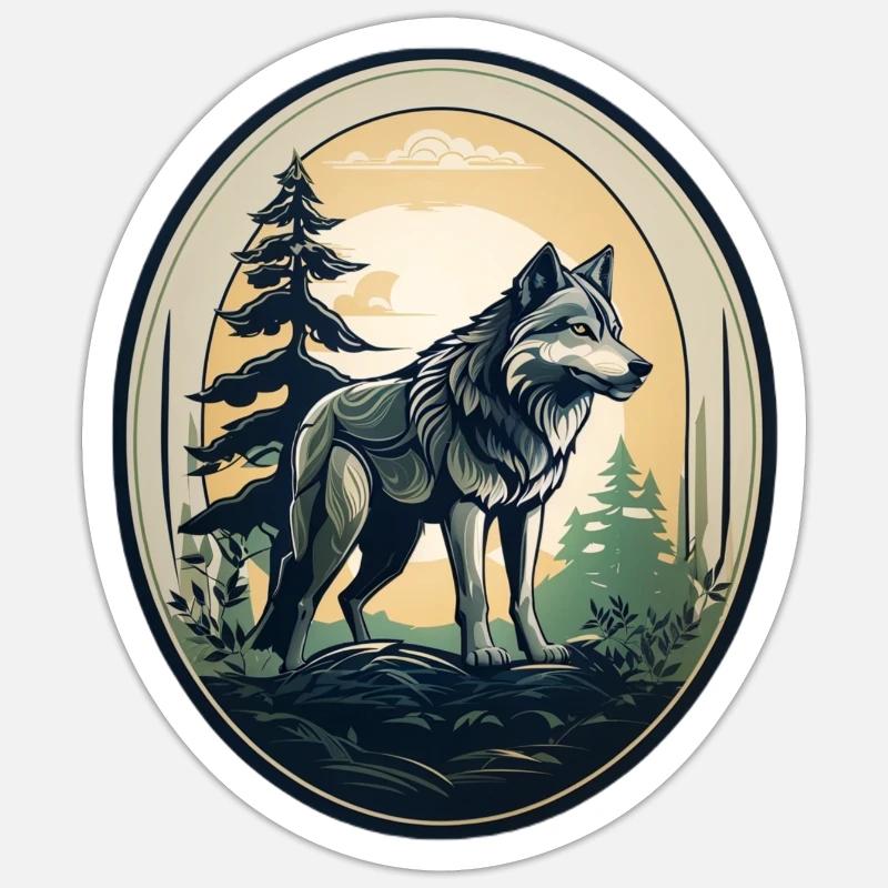 Sticker Größe S (10 x 10 cm) - 