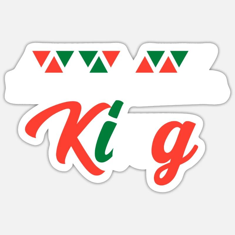 Madagascar - Sticker taille S (10 x 10 cm) - blanc mat