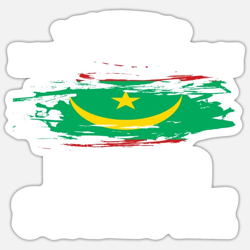 Mauritius Sticker size S (10 x 10 cm)