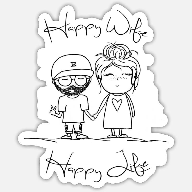Sticker taille S (10 x 10 cm) - 