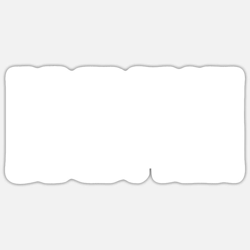 Drôle sans gluten Sticker taille S (10 x 10 cm)