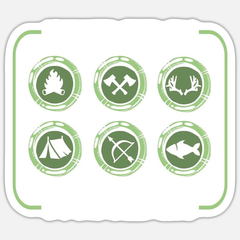 Sticker taille S (10 x 10 cm) - 
