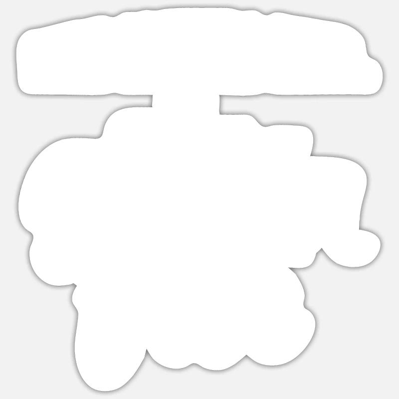 Sticker taille S (10 x 10 cm) - 
