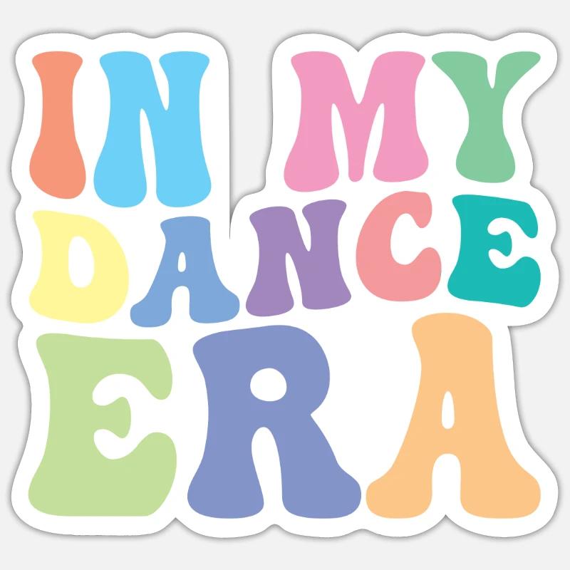 Dancing Groovy Dancer Dance Teacher Dance Class Sticker size S (10 x 10 cm)