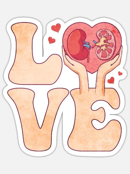 Dialyse-Techniker Nephrologie Hämodialyse - Sticker Größe S (10 x 10 cm) - Mattweiß