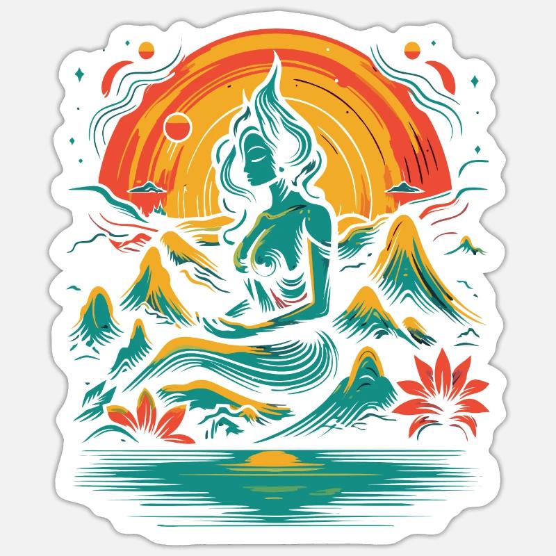 Sticker Größe S (10 x 10 cm) - 