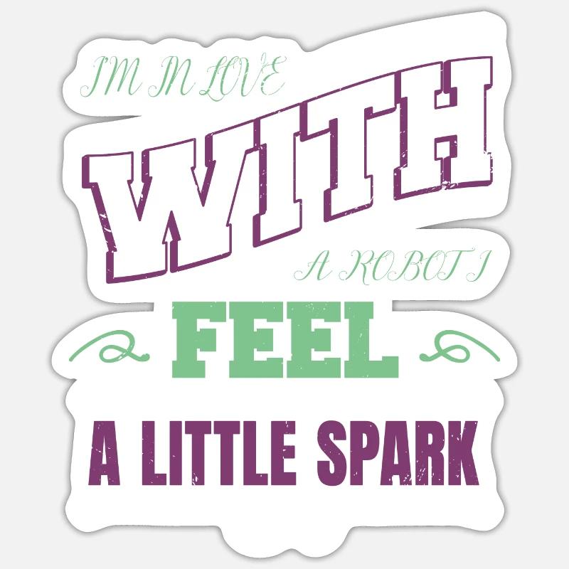 mechanical gift building robots automatic awesome Sticker Größe S (10 x 10 cm)