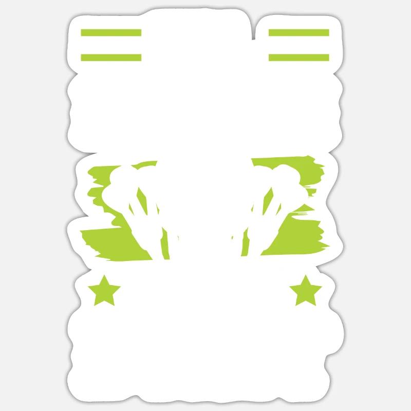 Dart drôle de dicton - Sticker taille S (10 x 10 cm) - blanc mat