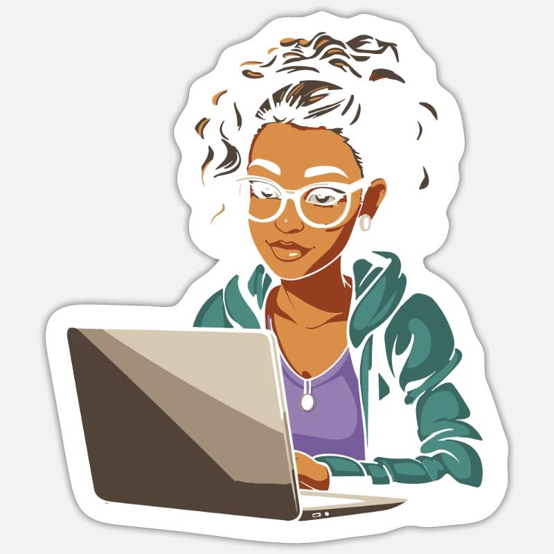 Data Science Data Analyst Sticker Größe S (10 x 10 cm)